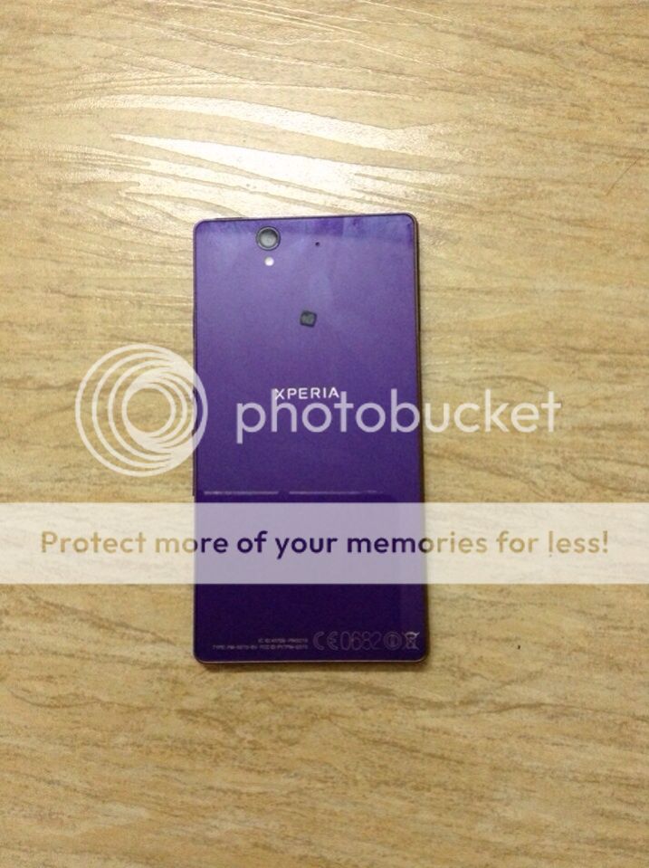 Điện Thoại Sony Z xách tay màu tím - 2