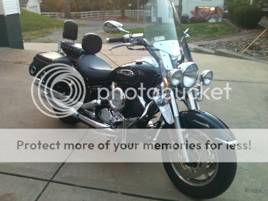 New tires, Shinko 777 Wide White Walls | Yamaha Starbike Forum