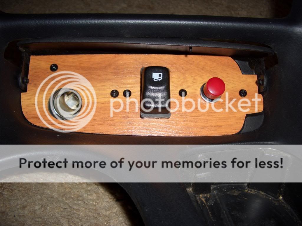 Has anybody relocated the fuel door release button? Page 2