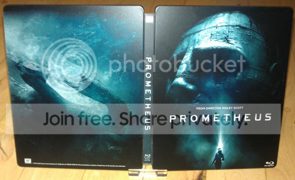 Prometheus (Blu-ray SteelBook) [Sweden] | Hi-Def Ninja - Pop Culture ...